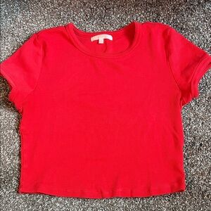 PacSun Red Crop Top